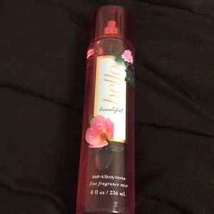 Bath and Body Body Works hello beautiful spray
